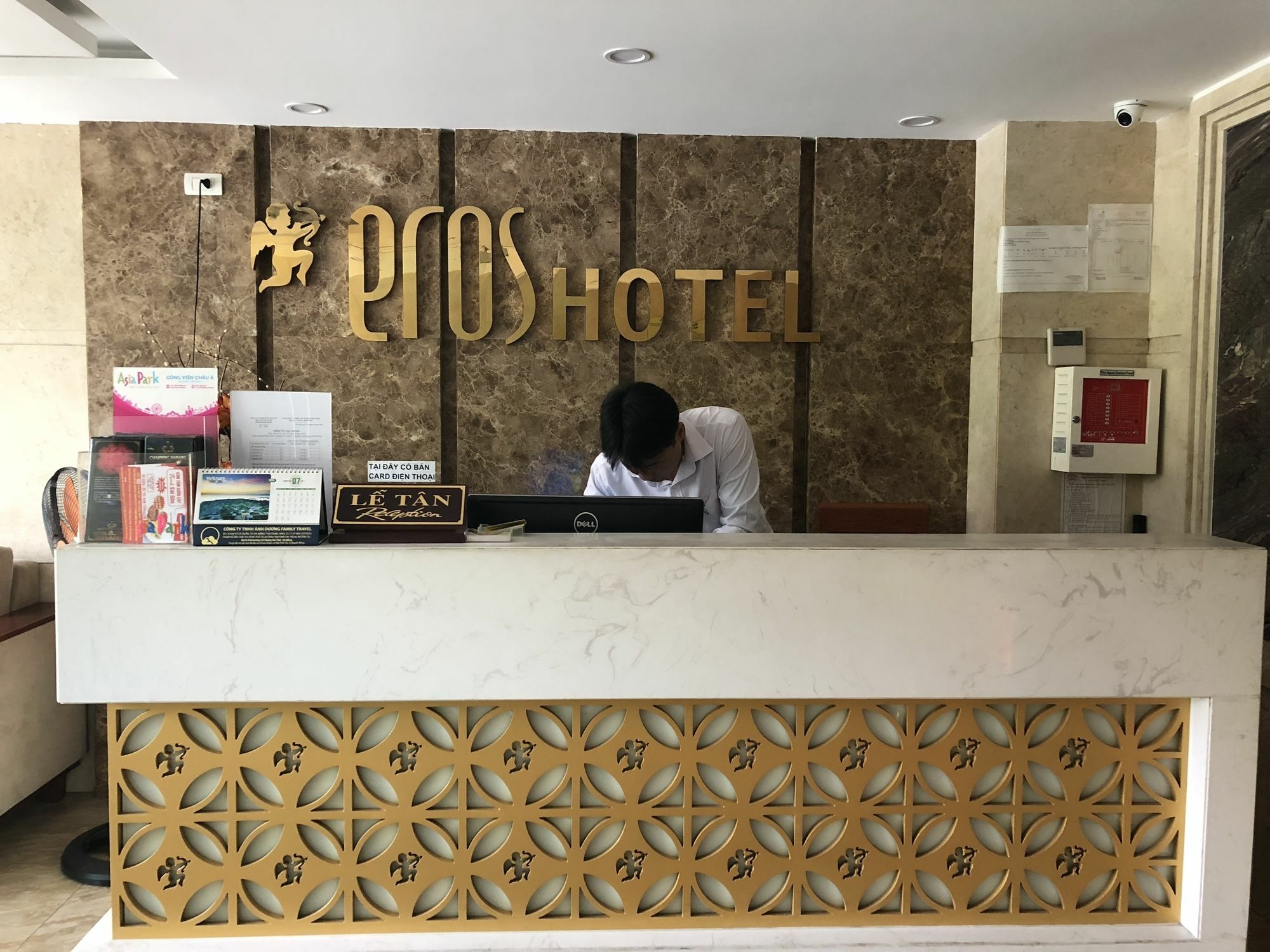 Eros Hotel Дананг Экстерьер фото